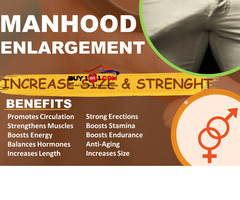 NATURAL PRODUCTS FOR MANHOOD ENLARGEMENT IN GHANA