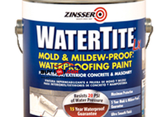 Rust-Oleum  WATERTITE®-LX Mold & Mildew-Proof™* Waterproofing Paint  RE1150
