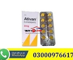 Ativan Tablet In Muzaffargarh-03000976617